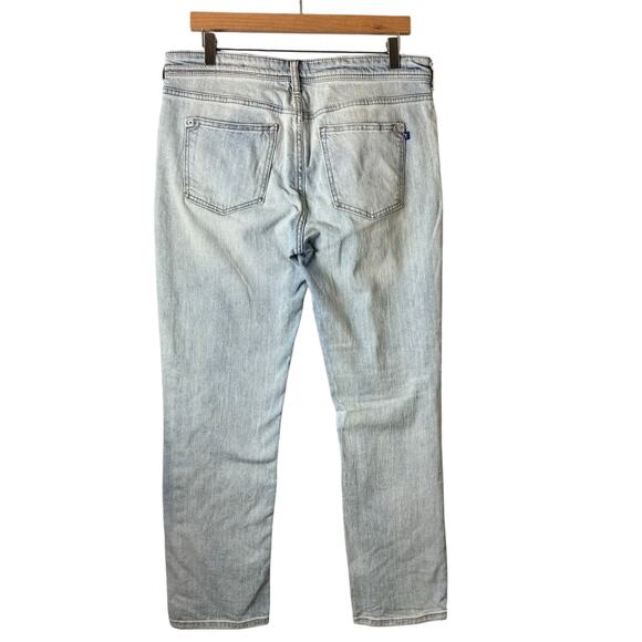 Anthropologie Pilcro Boyfriend Jeans Womens 29 Straight Leg Boho Grunge Stretch - Picture 2 of 16